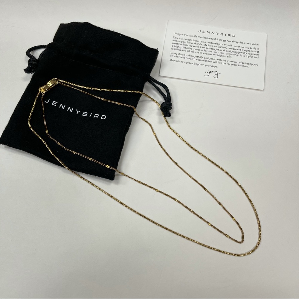 Jenny Bird Surfside Duo Chain, Gold